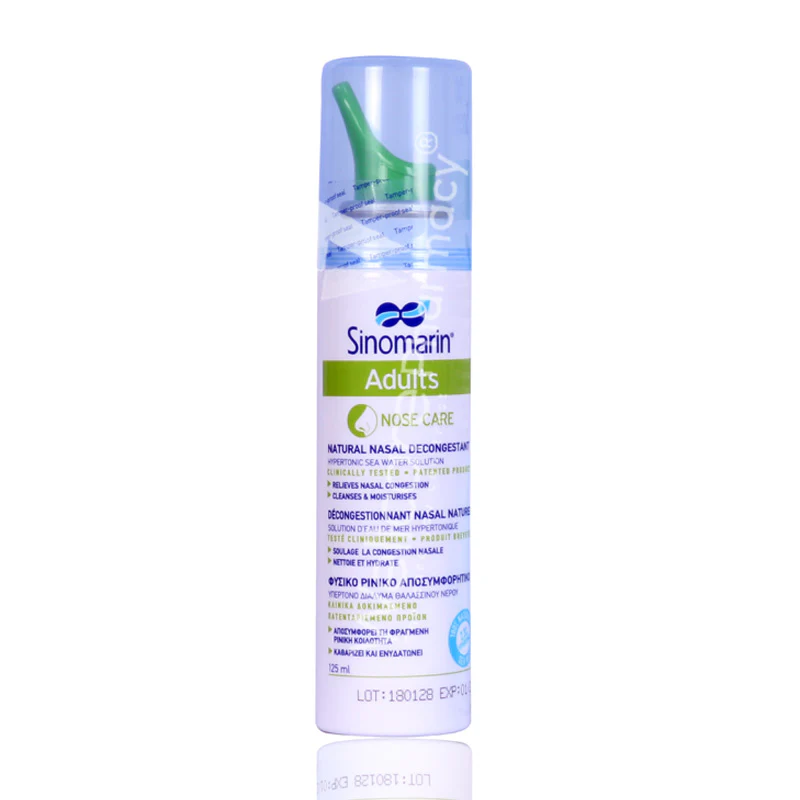 Sinomarin Adult Nasal Spray 125ml. - Image 3