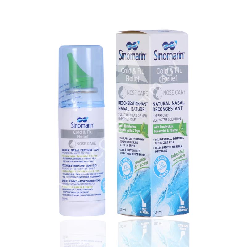 Sinomarin Cold & Flu Relief Nasal Spray 100ml