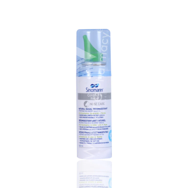 Sinomarin Cold & Flu Relief Nasal Spray 100ml - Image 3