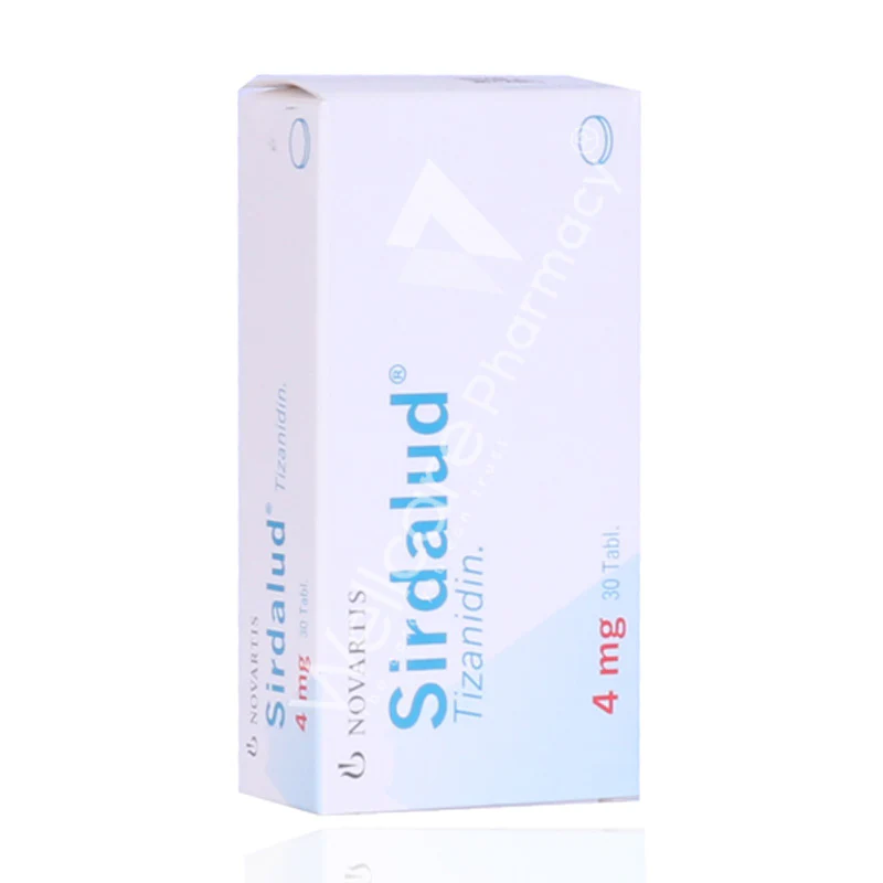 Sirdalud 4mg Tablets 30'S