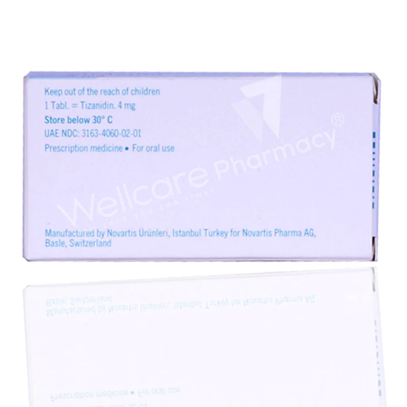 Sirdalud 4mg Tablets 30'S - Image 3