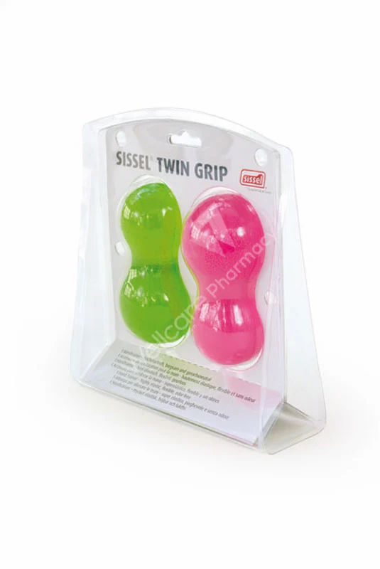 Sissel Twin Grip 2set Soft And Medium Pink And Green - Image 4