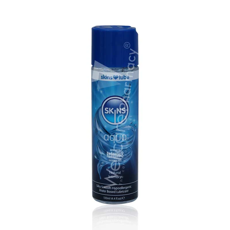 Skins Aqua Water Based Lubricant 130ml
