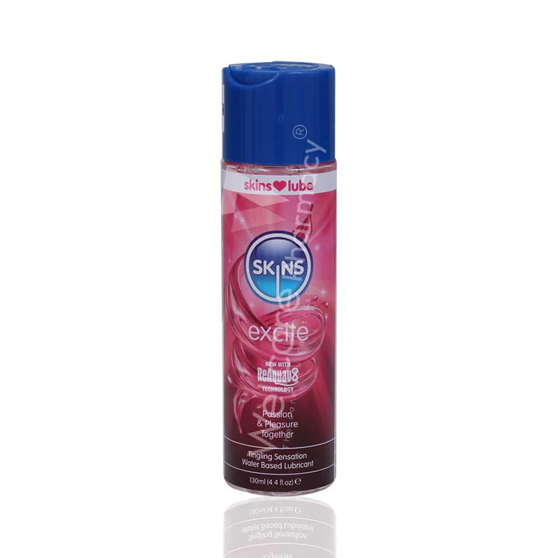 Skins Excite Tingling Water Based Lubricant 130ml - Image 3