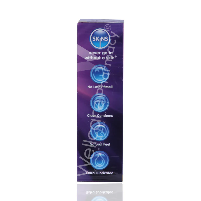 Skins Extra Large Lubricated Condoms 12'S - Image 3