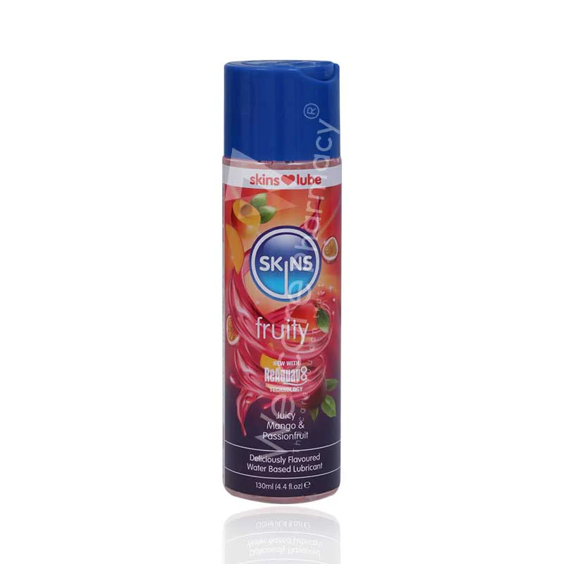 Skins Mango & Passionfruit Water Based Lubricant 130ml - Image 3
