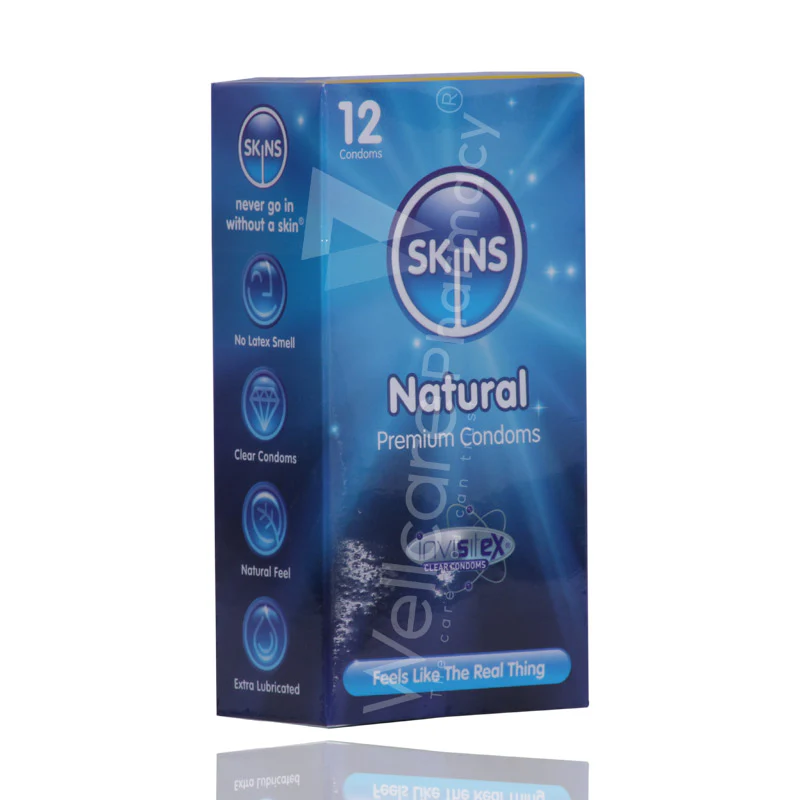 Skins Natural Condoms 12'S
