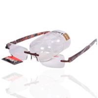 Smart Folding Reading Glass +2.50 Tortoise - Image 2