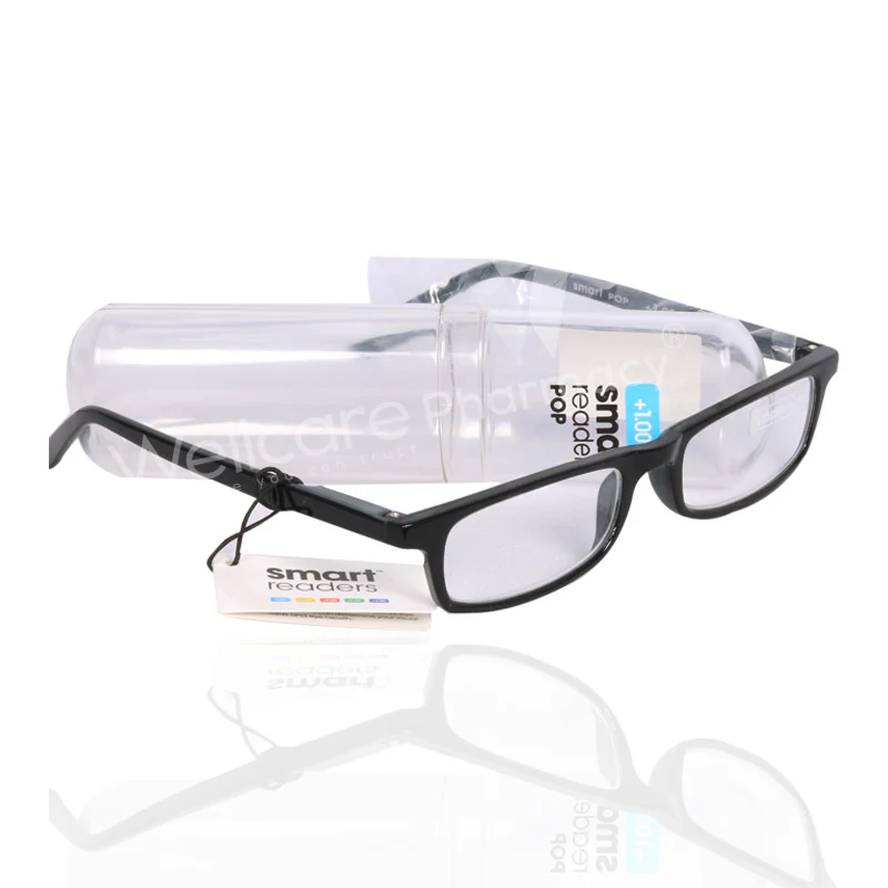 Smart Reading Glass Pop +1.00 Cr And Grey