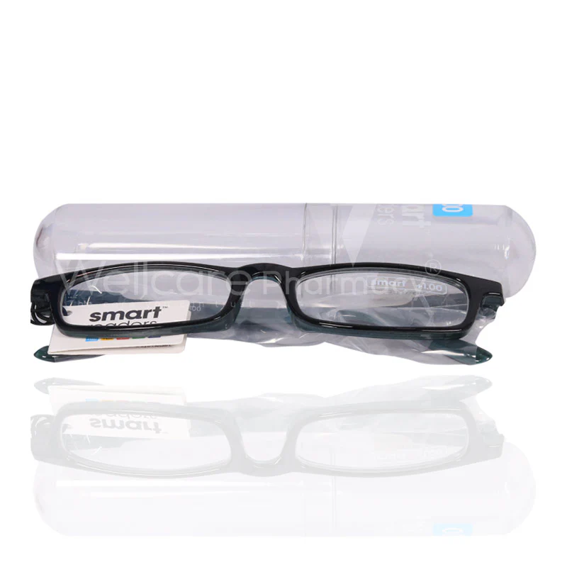 Smart Reading Glass Pop +1.00 Dark Pet And Blue