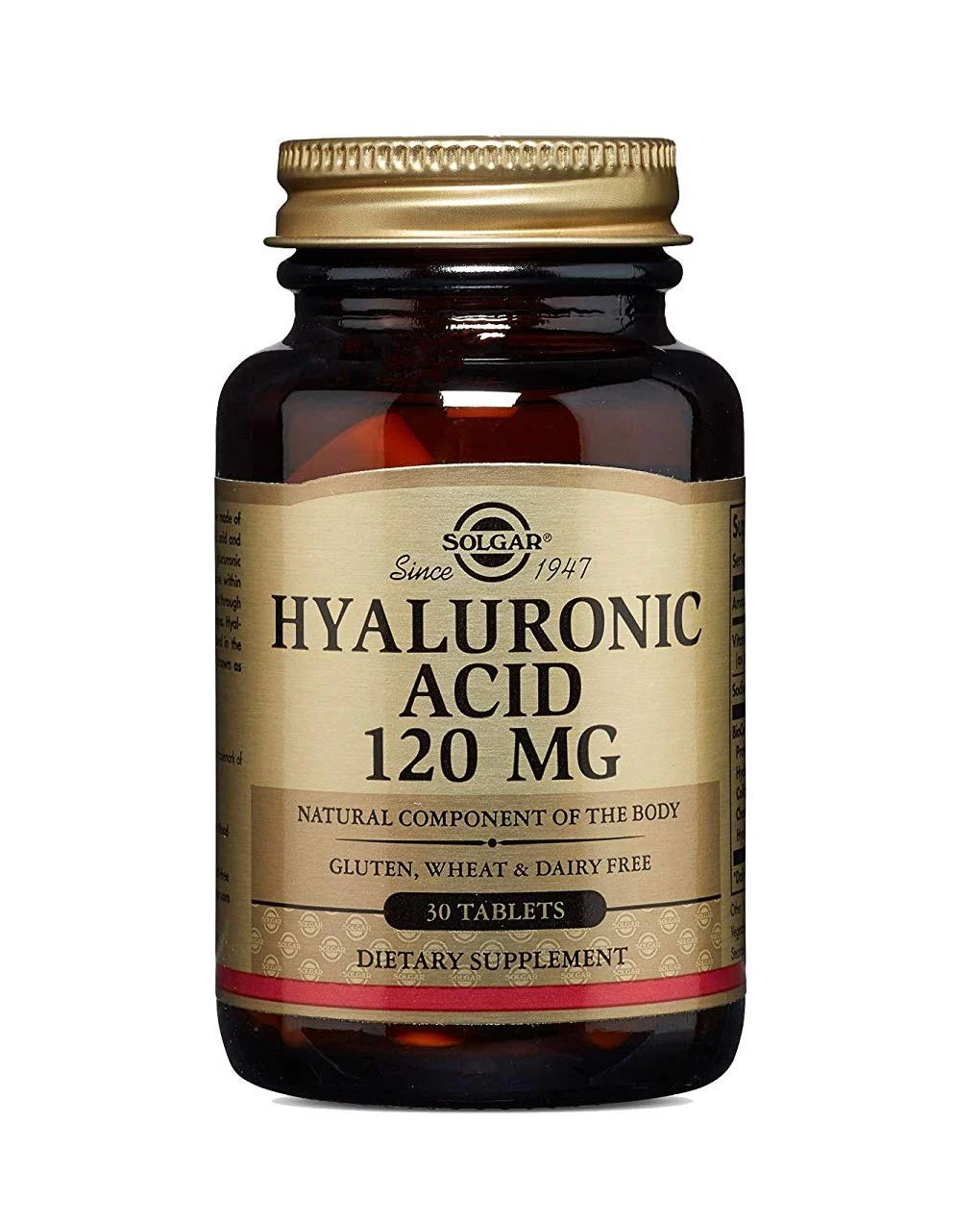 Solgar Collagen Hyaluronic Acid Complex Tablets 30'S