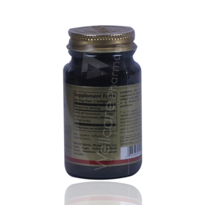 Solgar Garlic Oil Perles Capsules - Image 3