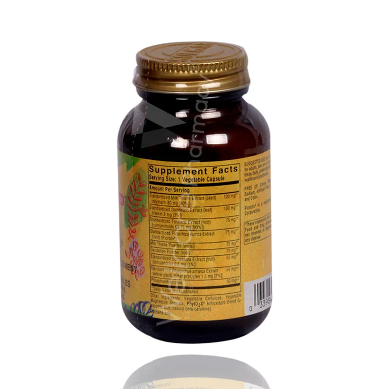 Solgar Herbal Liver Complex Capsules 50'S - Image 3