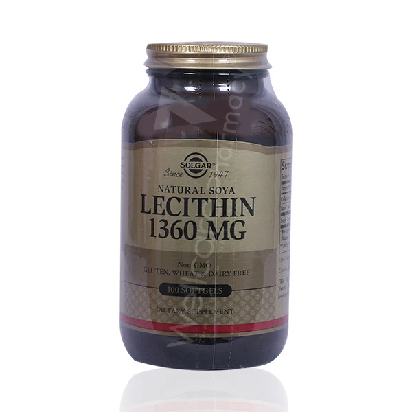 Solgar Lecithin 1360mg Cap 100'S