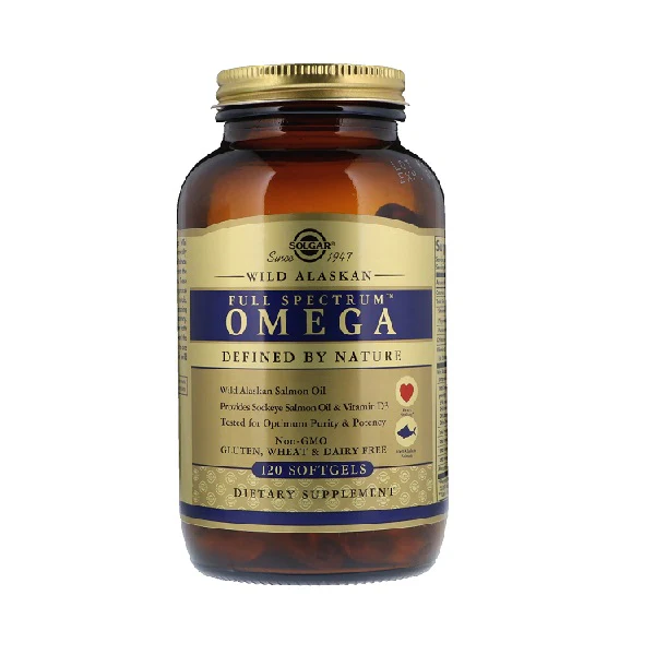 Solgar Wild Alaskan Full Spectrum Omega Softgels 120'S - Image 3