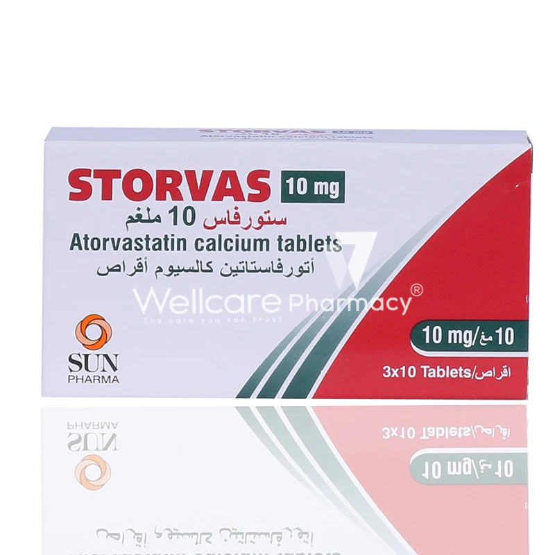 Storvas 10mg Tablets 30'S