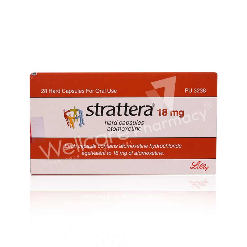 Strattera 18mg Tablet  28'S