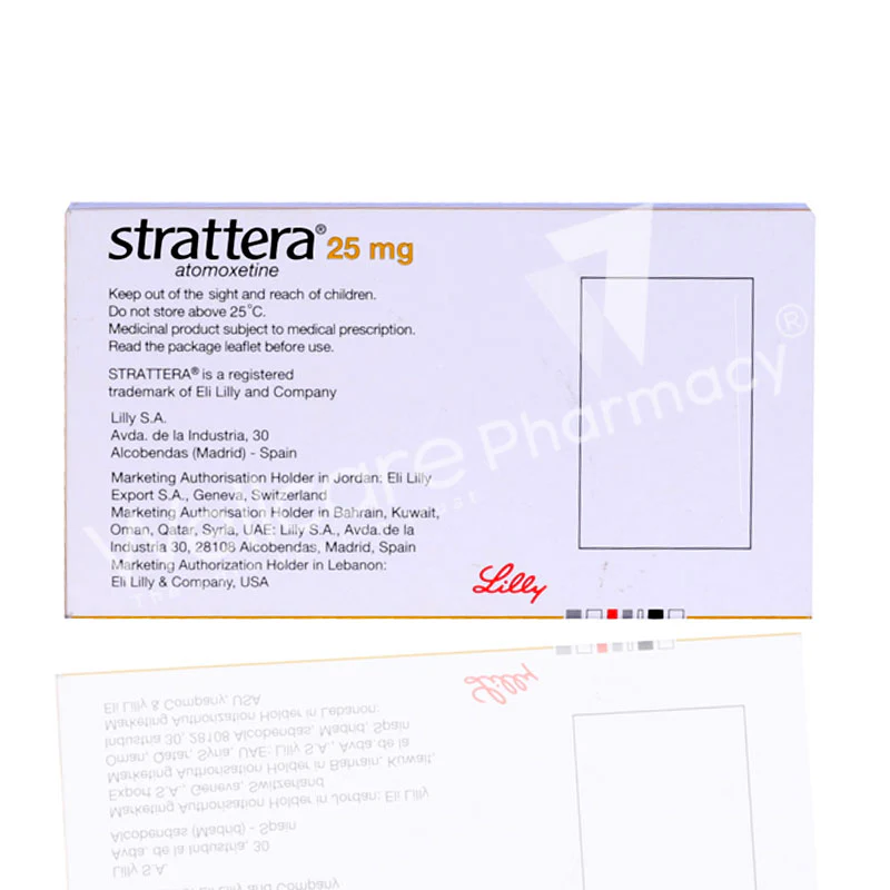 Strattera 25mg Capsules 28'S - Image 3
