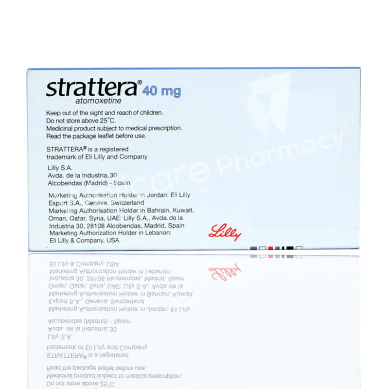 Strattera 40mg Tablets 28'S - Image 3