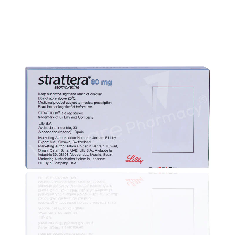 Strattera 60mg Tablets 28'S - Image 3