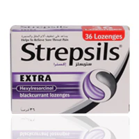 Strepsils Extra Blackcurrant Lozenges 36'S - Image 2