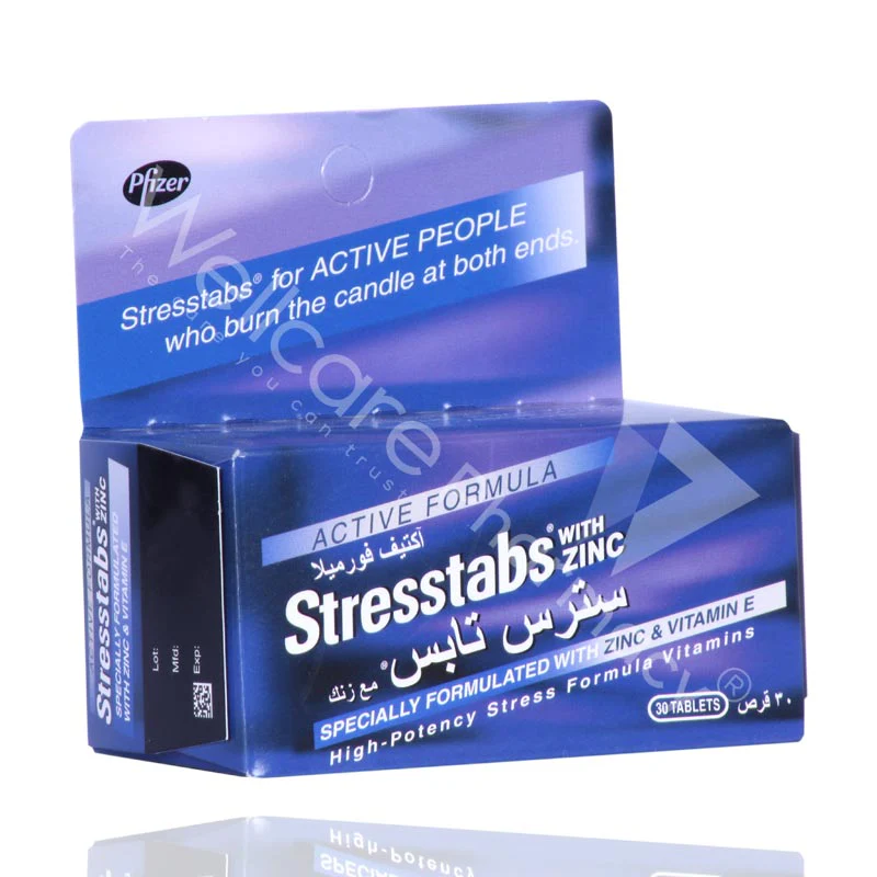Stress Tab/Zinc 30'S