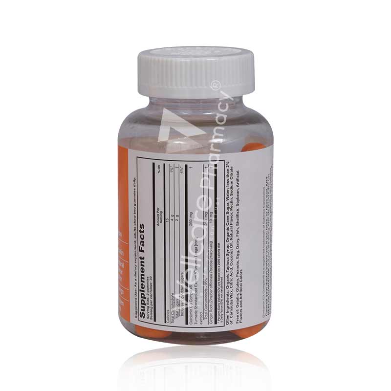 T-Rq Turmeric+ginger Gummies 60'S - Image 2