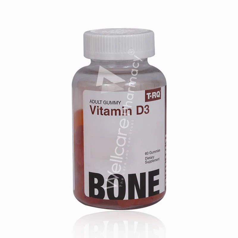 T-Rq Vitamin D3 Gummies 60'S
