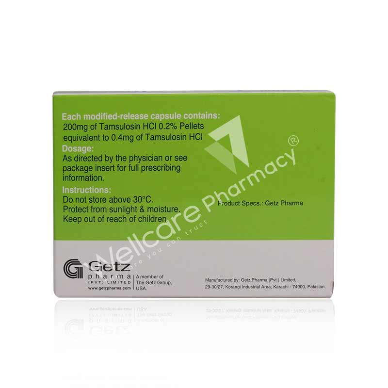 Tamsolin 0.4mg Capsules 20'S - Image 3
