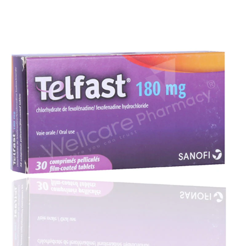 Telfast 180mg Film Coated Tablets 30'S - Image 3