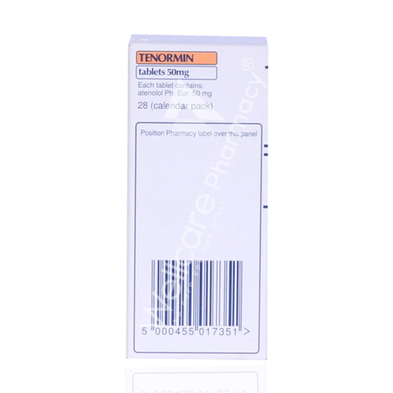 Tenormin 50mg Tablets 28'S - Image 3