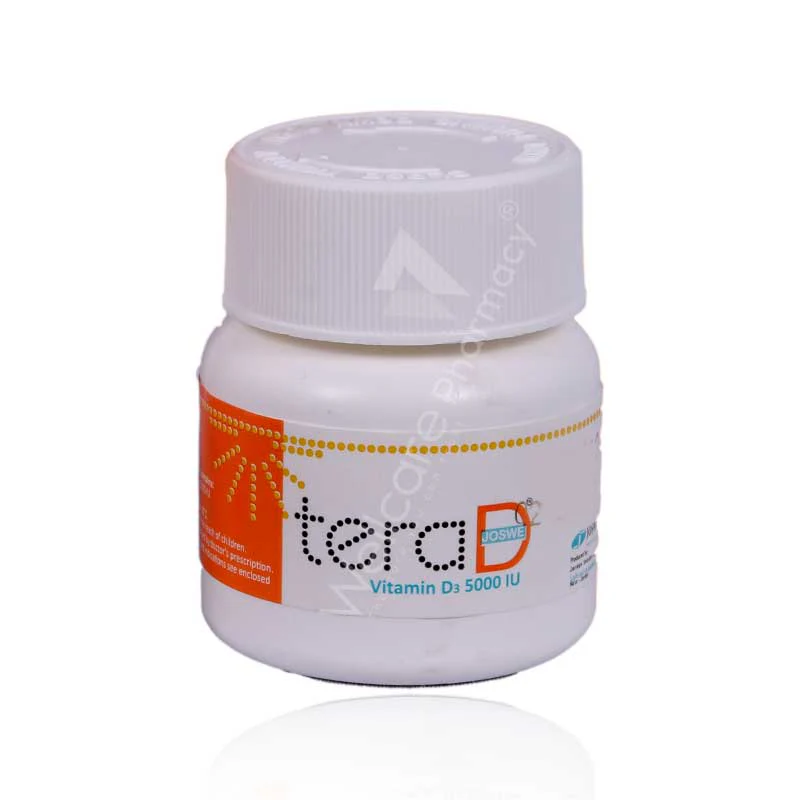 Terad Vitamin D3 5000iu Capsules 30'S - Image 3
