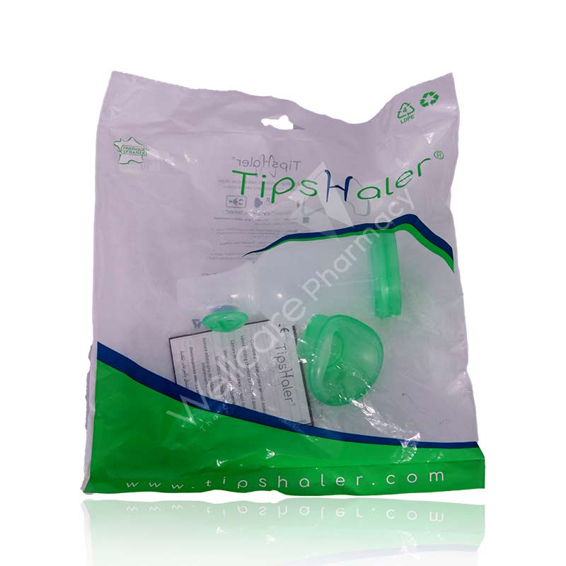 Tipshaler Valved Holding Chamber Adult