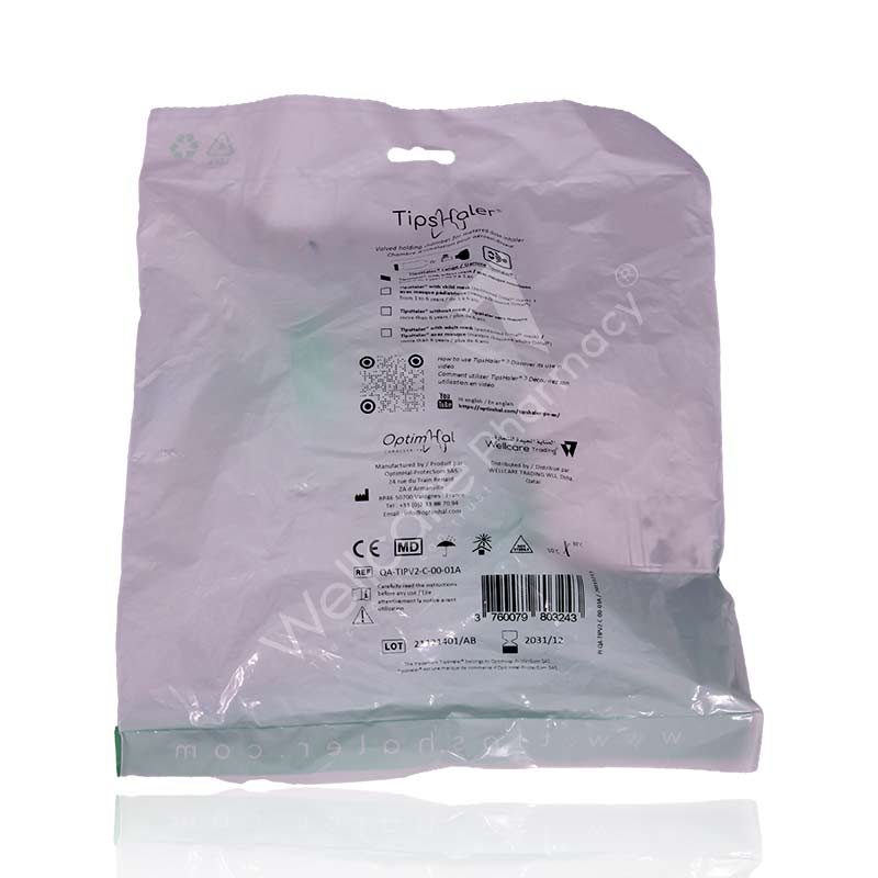 Tipshaler Valved Holding Chamber Adult - Image 3
