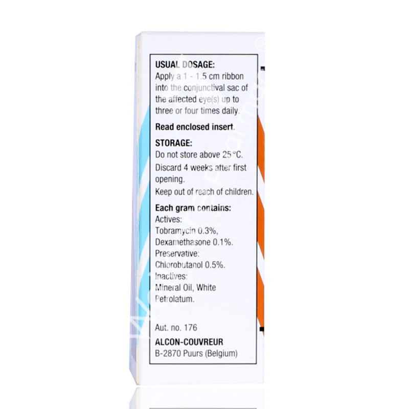 Tobradex Eye Ointment 3.5gm - Image 3