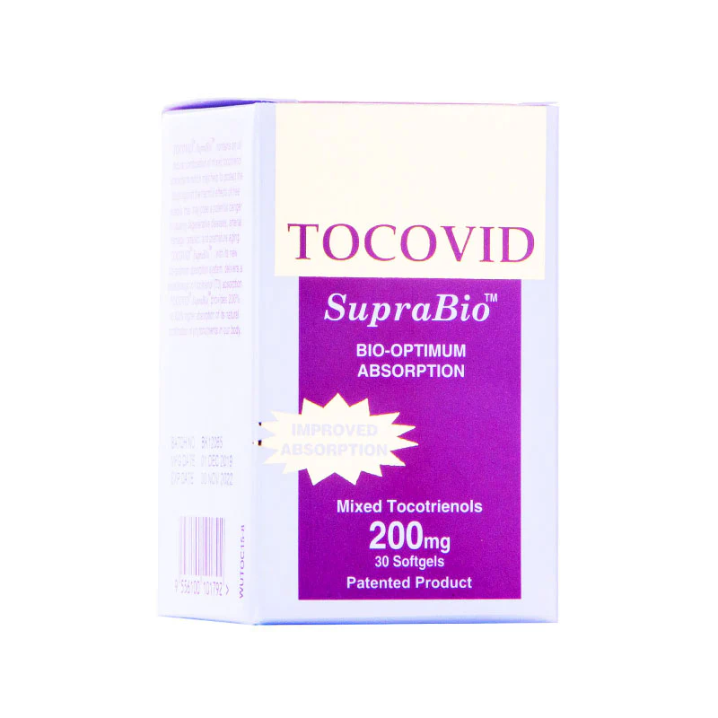 Tocovid Suprabio 200mg Softgels 30'S