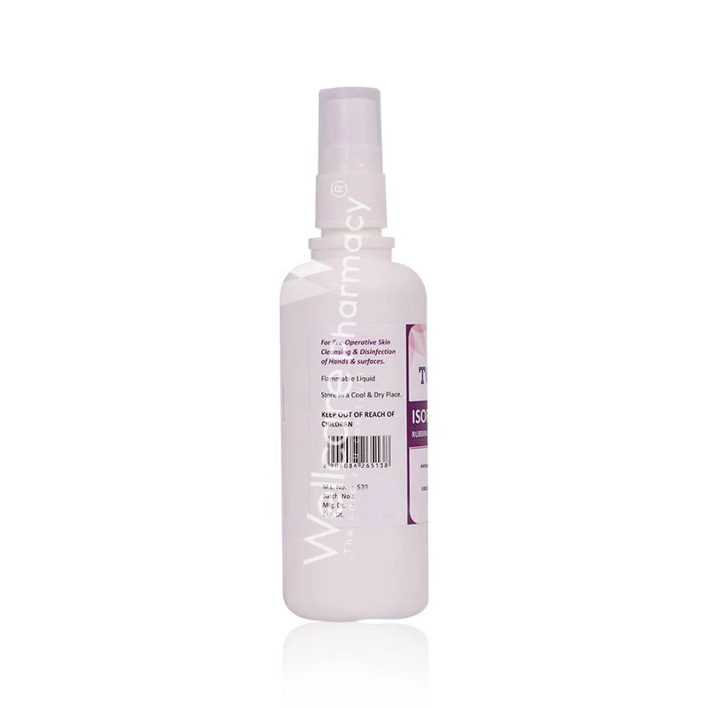 Toda Isopropyl Rubbing Alcohol 70% Spray 100ml - Image 3