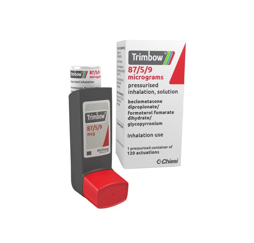 Trimbow 87/5/9mcg Pressurised Inhalation Solution 120 Actuations