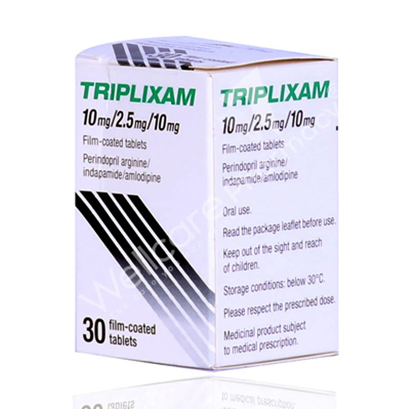 Triplixam 10/2.5/10mg Tablets 30'S
