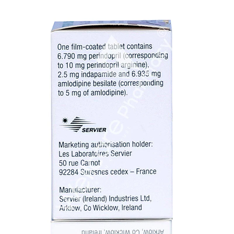 Triplixam 10/2.5/5 Tablets 30'S - Image 3