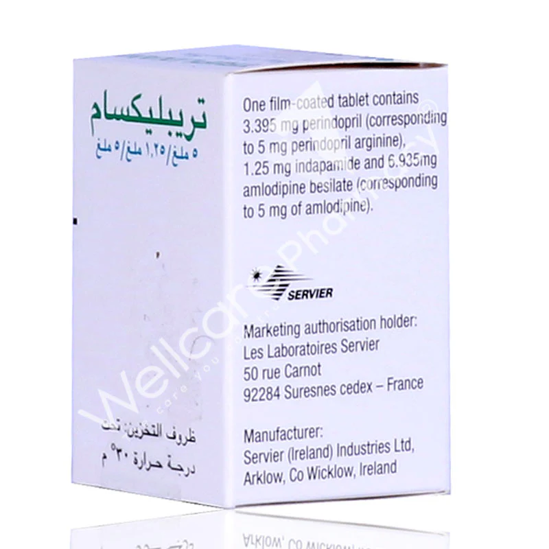 Triplixam 5/1.25/5mg Tablets 30'S - Image 3