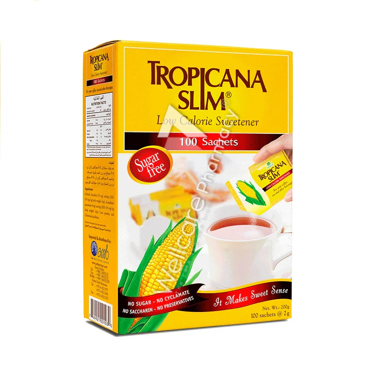 Tropicana Slim Low Calorie Sweetener Sachets 100'S