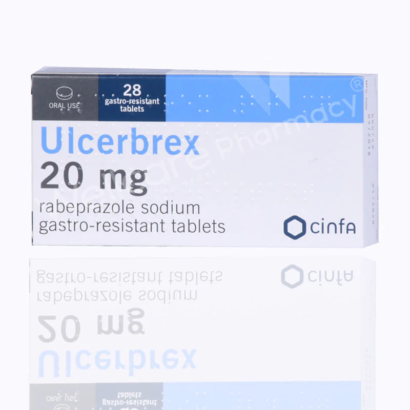 Ulcerbrex 20mg Tablets 28'S - Image 3