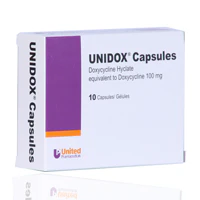 Unidox 100mg Capsules 10'S - Image 2