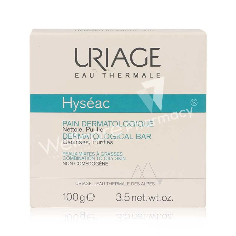 Uriage Hyseac Dermalogical Bar 100g