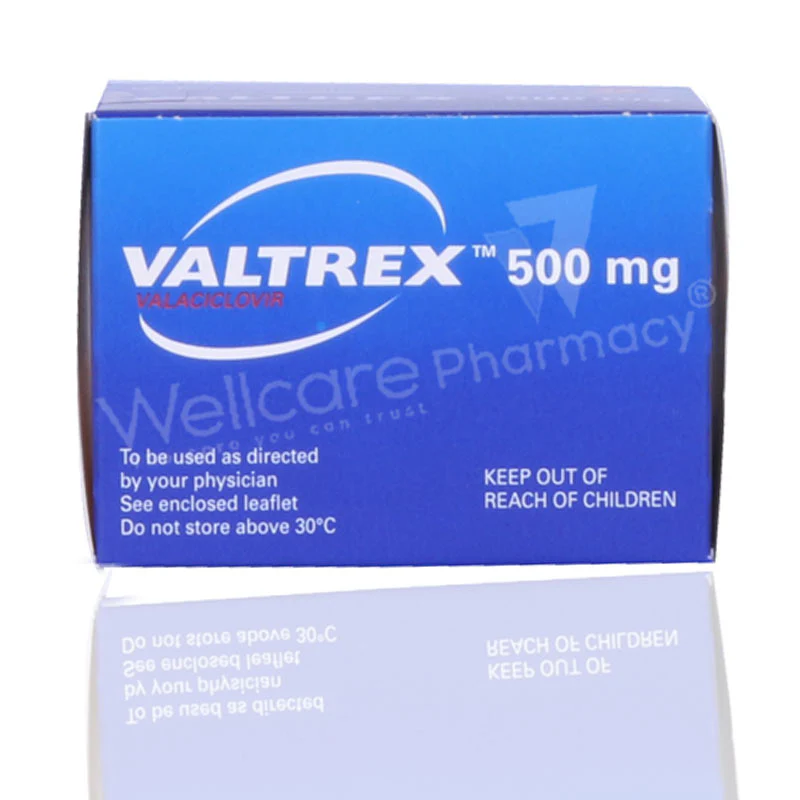 Valtrex 500mg Tablets 42'S - Image 3