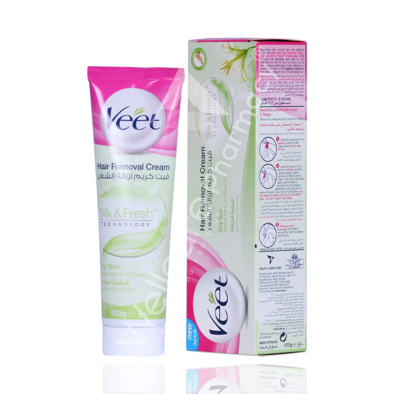 Veet Hair Removal Cream Dry Skin Shea Butter 100ml