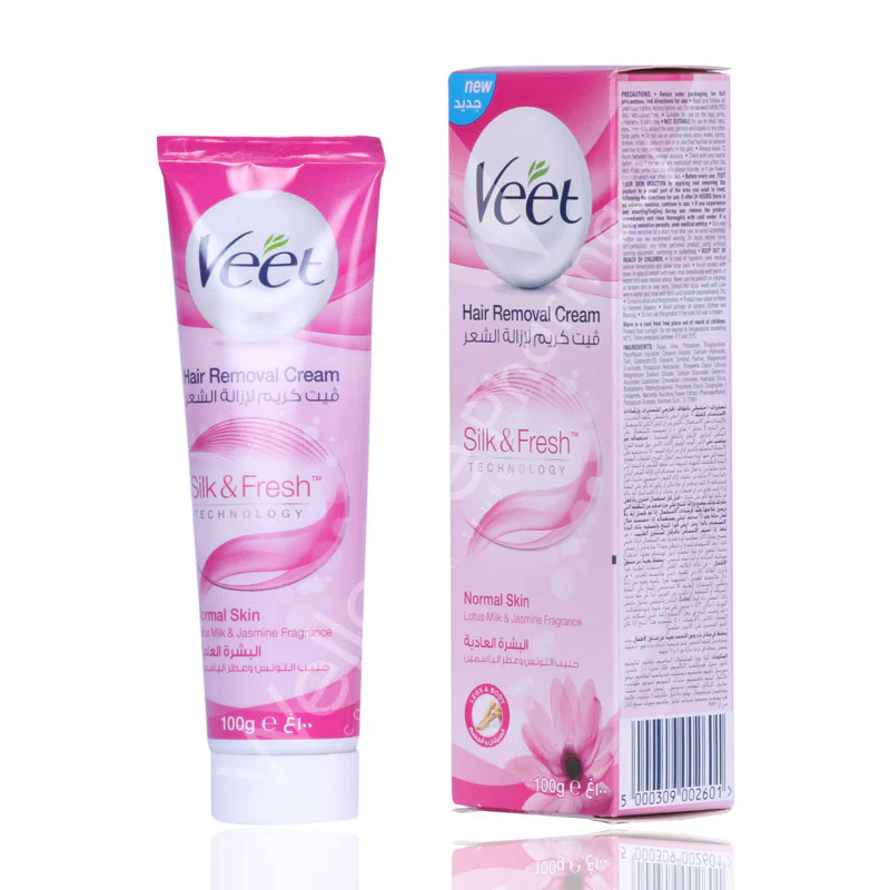 Veet Hair Removal Cream Normal Skin With Lotus Milk 100ml