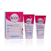 Veet Pure Bikini & Underarm Cream Kit 2x50ml - Image 2