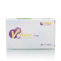 Veloce 8mg Tablets 1x20'S - Image 2